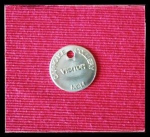 We all got a disc, to go down the mine shaft - just like the miners did - and still do today.